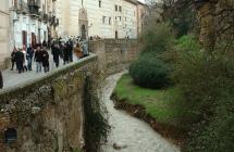 Rio Dardo a su paso por Granada